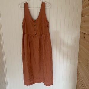 Not Perfect Linen Valley Dress